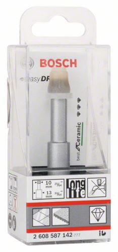 BOSCH Diamantové vrtáky pro vrtání za sucha Easy Dry Best for Ceramic 10 x 33 mm 2608587142