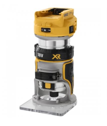 DeWALT Aku ohraňovací frézka 18V bez aku DCW600N