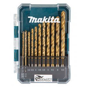 MAKITA sada vrtáků HSS-TiN Ekonomická do kovu 13 ks D-72855