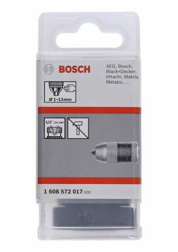 BOSCH Rychloupínací sklíčidla do 13 mm 1-13 mm, 1/2" – 20 1608572017