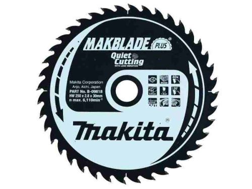 MAKITA kotouč pilový dřevo MAKBLADEplus 305x2.6x30 mm 60 zubů B-08729