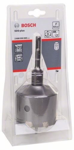 BOSCH 3dílná sada dutých vrtacích korunek, SDS-plus 82 x 54 mm 2608550065