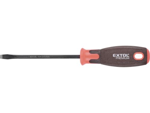 EXTOL PREMIUM šroubovák plochý SUPERGRIP, (-) 8x150mm, CrV