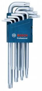 Bosch Klíč s vnitřním šestihranem Klíč Torx 9 ks 1600A01TH4