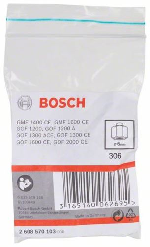 BOSCH Kleštinové upínací pouzdro 6 mm, 24 mm 2608570103