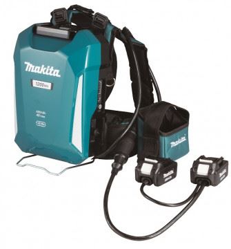 MAKITA zdroj externí zádový Li-ion 36V/33,5Ah PDC1200 pro LXT/XGT a adaptérem 2x18V PDC1200A01