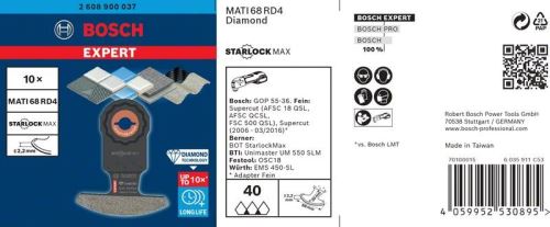 BOSCH EXPERT STARLOCKMAX MATI68RD4 2,2x68,10ks 2608900037