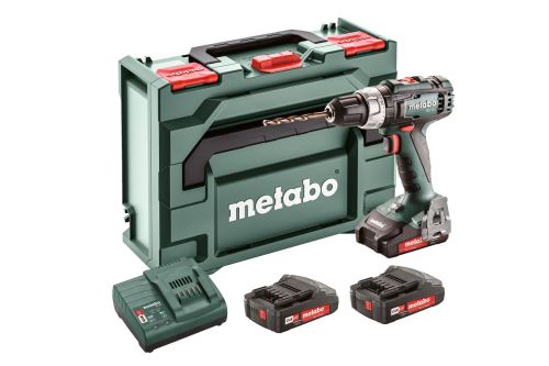 Metabo BS 18 L Akumulátorový vrtací šroubovák + 3 ks aku článků 602321540