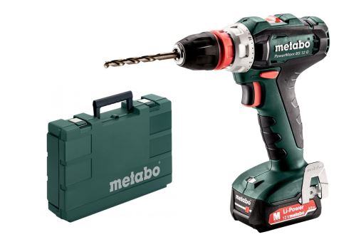 Metabo POWERMAXX BS 12 Q Akumulátorový vrtací šroubovák 601037500