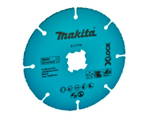 MAKITA kotouč řezný diamantový TCT X-Lock 125x2x22.23 mm E-11776