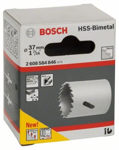 BOSCH Děrovka HSS-bimetal pro standardní adaptér 37 mm, 1 7/16" 2608584846