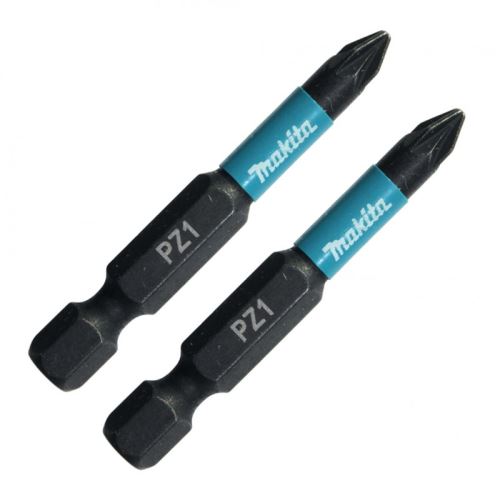 MAKITA torzní bit 1/4" IMPACT BLACK PZ1, 50 mm 2 ks B-63747