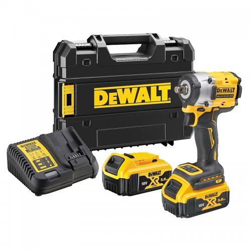 DEWALT Aku rázový utahovák 18V 2x5,0Ah DCF921P2T