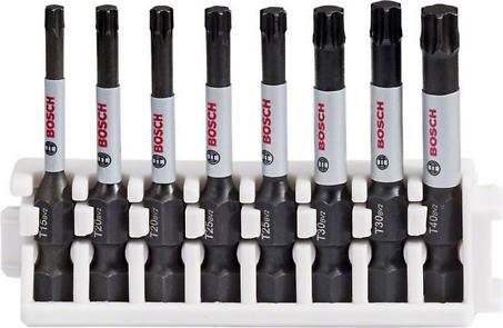 BOSCH Souprava šroubovacích nástavců Impact Control, 8 kusů, 1×T15;2×T20;2×T25;2×T30;1×T40 2608522329