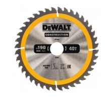 DeWALT Pilový kotouč 190 x 30 mm, 40 zubů, ATB 10°, šířka kotouče 1,7 mm, univerzální řez DT1945
