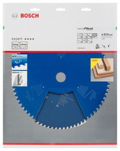 BOSCH Pilový kotouč Expert for Wood 315 x 30 x 2,4 mm, 72 2608644081