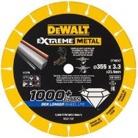 DeWALT Diamantový kotouč EXTREME METAL, 355 x 25,4 x 3,3 mm DT40257 DeWALT Diamantový kotouč EXTREME METAL, 355 x 25,4 x 3,3 mm DT40257