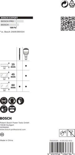 BOSCH EXPERT adaptér Power Change Plus a středicí vrták HSS-G 7,15x105mm (2 ks) 2608900527