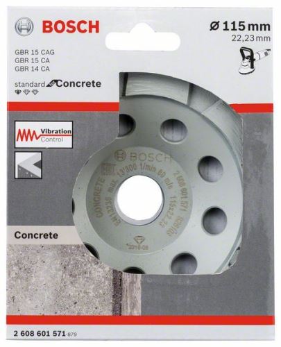 BOSCH Diamantový brusný hrnec Standard for Concrete 125 × 22,23 × 5 S4CON 125 SEG. 2608601573