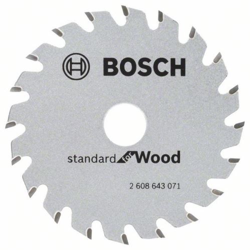 BOSCH Pilový kotouč Optiline Wood 85 x 15 x 1,1 mm, 20 2608643071