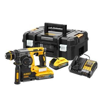 DeWALT kombinované kladivo SDS-Plus 18 V PowerStack 2x 5Ah, TSTAK DCH273H2T