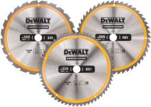 DeWALT Sada pilových kotoučů (3 ks) 305 x 30 mm / 1 x DT1958,1 x DT1959, 1 x DT1960 / DT1964 DeWALT Sada pilových kotoučů (3 ks) 305 x 30 mm / 1 x DT1958,1 x DT1959, 1 x DT1960 / DT1964
