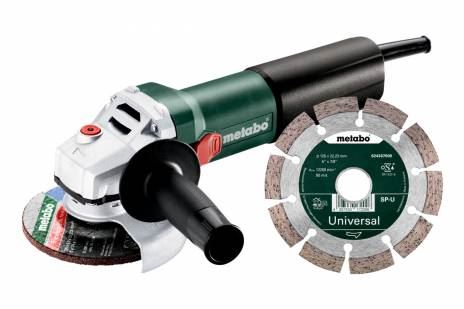 Metabo WQ 1100-125 SET ÚHLOVÁ BRUSKA 610035920