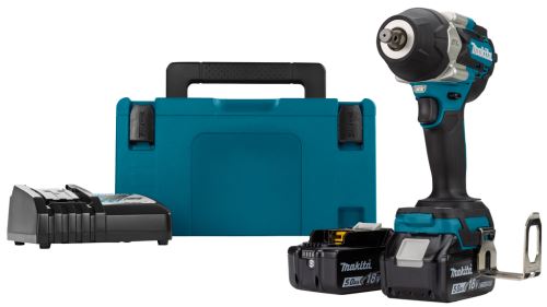 Makita Aku rázový utahovák 1/2" Li-ion LXT 18V/5,0Ah DTW700RTJ