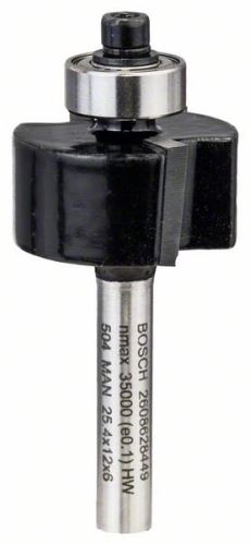 BOSCH Falcovací fréza; stopka 6 mm 2608628449