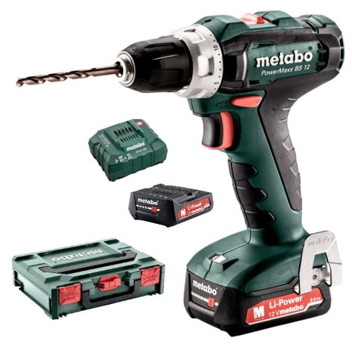 METABO Akumulátorový vrtací šroubovák PowerMaxx BS 12 601036500