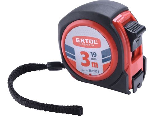 EXTOL PREMIUM Metr svinovací COMPACT, 3m, š. 19mm