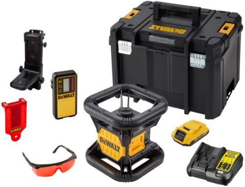 DeWALT Rotační laser, sada DCE074D1R