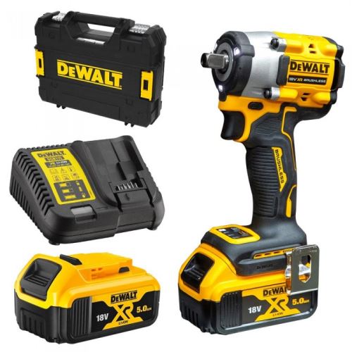 DEWALT Aku bezuhlíkový rázový utahovák 1/2" DCF922P2T