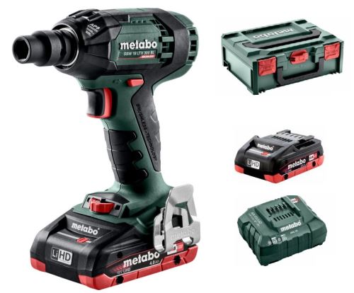 METABO Akumulátorový rázový utahovák SSW 18 LTX 300 BL 602395800