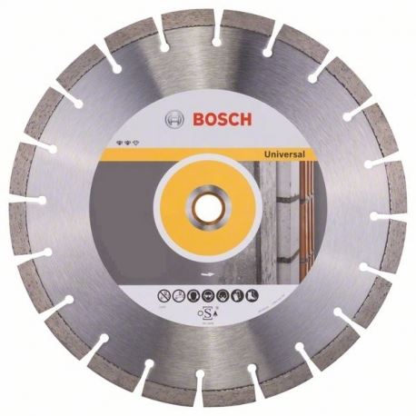 BOSCH Diamantový dělicí kotouč ECO For Universal 125x22.23x2.0x7 (10 ks) 2608615041