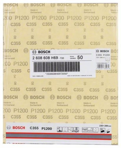 BOSCH Brusný papír C355 230 x 280 mm, 1200 2608608H69