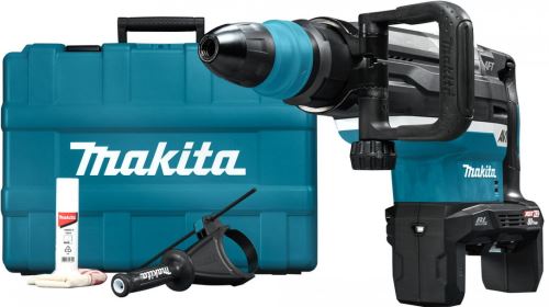 Makita Aku kladivo SDSMax s AWS Li-ion XGT 2x40V, kufr, bez aku HR006GZ