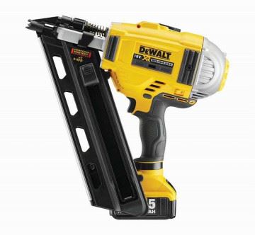 DeWALT  Akumulátorová hřebíkovačka 90 mm, 18 V / 5,0 Ah, DCN695P2