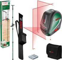 BOSCH Křížový laser, dosah 10m, s příslušenstvím 0603663903