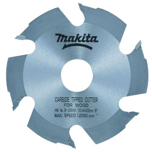 MAKITA frézka 100X22 mm Z 6 B-20644