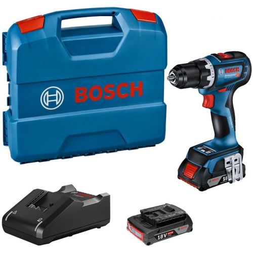 BOSCH Akumulátorový vrtací šroubovák GSR 18V-90 C, 06019K6020