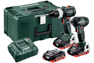 METABO Combo set 2.1.11 18 V BL LIHD Akumulátorové stroje v sadě 685123960