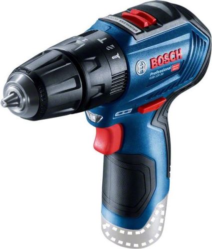 BOSCH Akumulátorový kombinovaný šroubovák GSB 12V-30 Professional solo verze 06019G9102