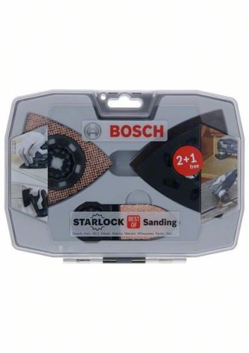 BOSCH Sada 6 ks brusných papírů Starlock Best of Sanding Set AVZ 93 G; AVZ 90 RT6; AVZ 32 RT4; Brusný papír Wood and Paint (3×) 2608664133