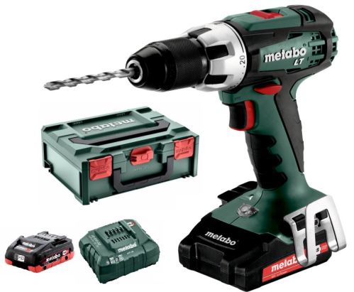 Aku vrtačka METABO BS 18 LT Compact 2x2,0 Ah /1-13mm/ 602102530