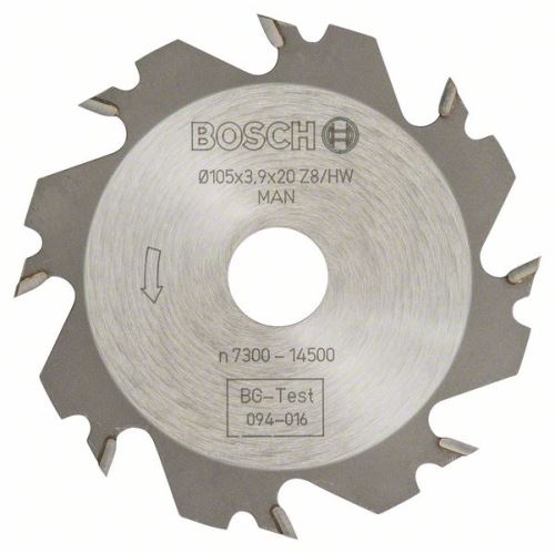 BOSCH Kotoučová fréza 8, 20 mm, 4 mm 3608641008