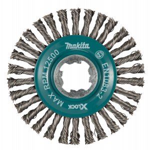 MAKITA kotoučový kartáč z ocelového drátu-vlnitý drát průměr 0,5 mm X-LOCK 115 mm D-73411