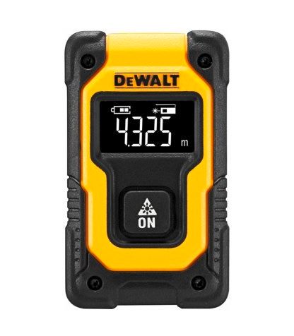 DeWALT LASEROVÝ MĚŘIČ VZDÁLENOSTI S DOSAHEM 16M DW055PL