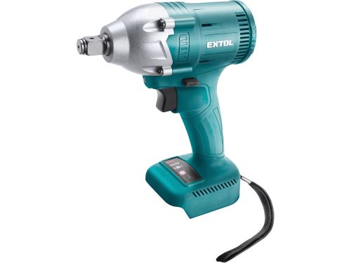 EXTOL Industrial Utahovák rázový aku 1/2", brushless, 18V Li-ion, bez baterií a nabíječky 8791256