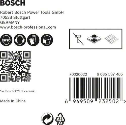 BOSCH EXPERT HEX-9 HardCeramic 5mm balení 5ks 2608900598